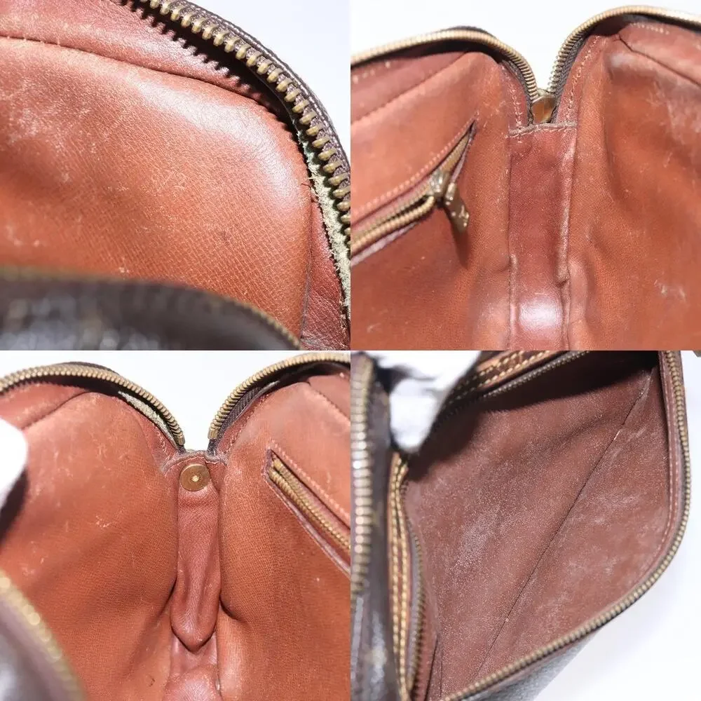 Louis Vuitton Monogram Marly Dragonne GM Clutch Bag Brown